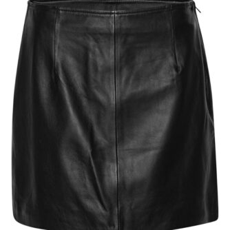 A-View - Nederdel - Stephanie Leather Skirt - Black