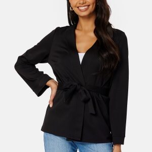 Happy Holly Alessi Kimono Jacket Black 36/38