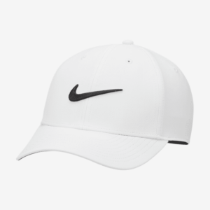 Struktureret Nike Dri-FIT Club Swoosh-kasket - grå