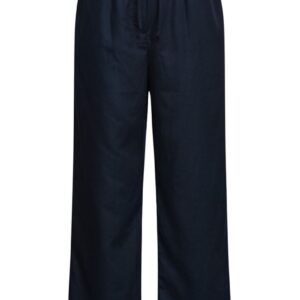 A-View - Bukser - Brenda Solid Pants - Navy