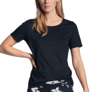 Calida Favourites Dreams T-shirt Mørkblå bomuld Large Dame