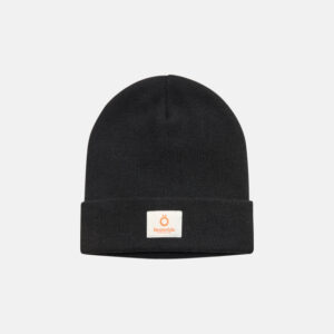 Chunky beanie hue | recycled polyester | sort