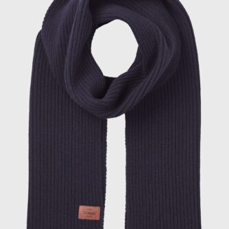 Klitmøller Collective - Heavy rib scarf - Navy - One size