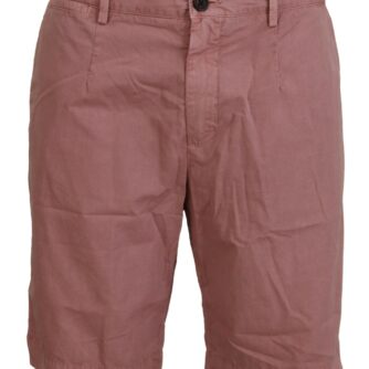 Pink Chinos Cotton Casual Mens Shorts