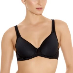 Wacoal Bh Basic Beauty Spacer Underwire T-Shirt Bra Sort polyester C 70 Dame