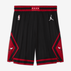 Chicago Bulls Statement Edition Jordan NBA Swingman-shorts til mænd - sort