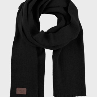 Klitmøller Collective - Rib scarf - Black - One size