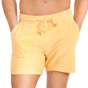 Bread and Boxers Terry Shorts Gul økologisk bomuld Medium Herre