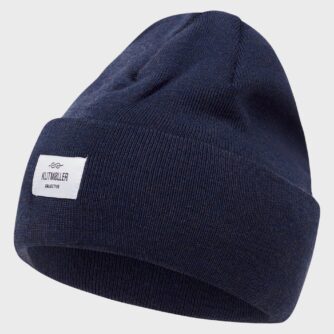 Klitmøller Collective - Tall beanie - Deep blue - One size