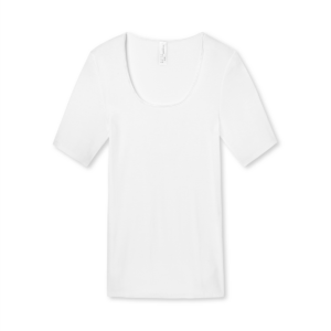 Schiesser T-shirt Top , Farve: Hvid, Størrelse: 36, Dame