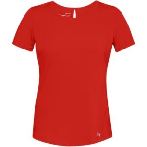 Under Armour Speed Stride Short Sleeve Rød polyester Small Dame