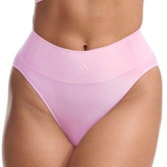 adidas Trusser BOS Smart Micro 720 Seamless Hi Leg Brief Lyserosa polyamid Large Dame