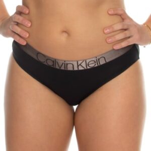 Calvin Klein Trusser Icon Bikini Sort bomuld Medium Dame