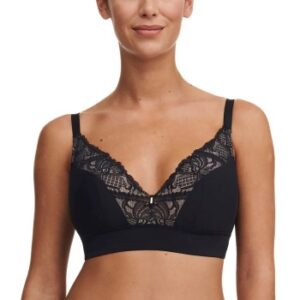 Chantelle Bh Corsetry Wirefree Support T-Shirt Bra Sort B 70 Dame