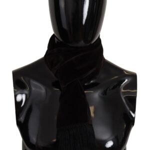 Dolce & Gabbana Brun Silke Tørklæde