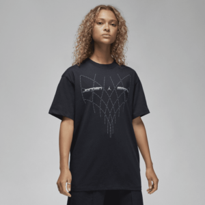 Jordan Sport-T-shirt med grafik til kvinder - sort
