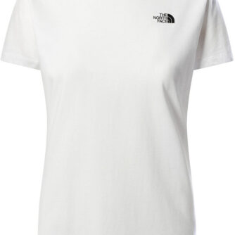 The North Face Simple Dome Tshirt Damer Kortærmet Tshirts Hvid L