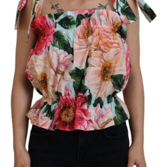 Dolce & Gabbana Multifarver Bluse Top