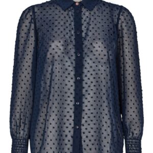 Nümph - Skjorte - Nuelinora Shirt - Dark Sapphire