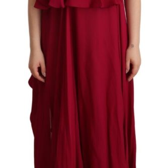 Plein Sud Maroon Maxi Kjole