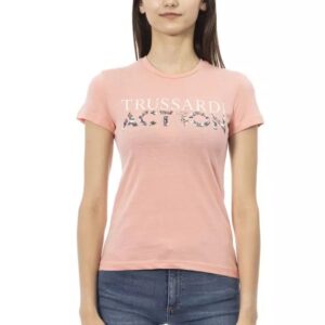 Trussardi Action Pink Bomuld Tops & T-Shirt