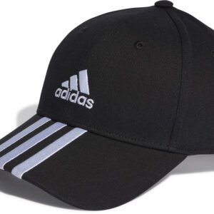 Adidas Baseball 3stripes Cotton Twill Kasket Unisex Halsedisser, Handsker Og Huer Os Large