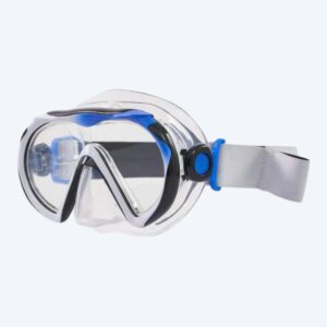 Aqualung dykkermaske til voksne - Compass - Hvid/blå