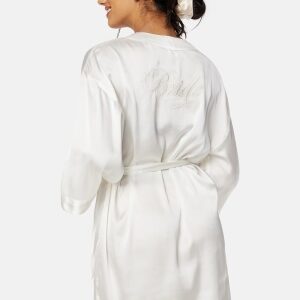 BUBBLEROOM Fiora Bride Kimono Robe White 32/34