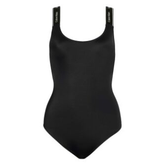 Calvin Klein Pure Swim One Piece Sort Large Dame