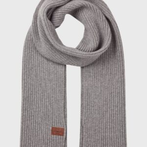 Klitmøller Collective - Heavy rib scarf - Light grey - One size