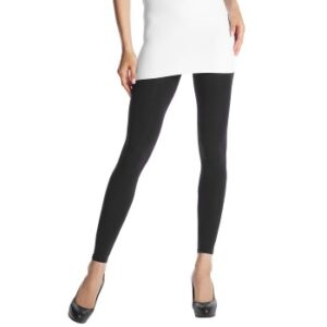 DIM Opaque Veloute Leggings Sort polyamid XS/S Dame