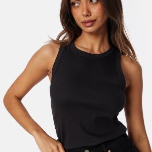 GANT High Neck Rib Tank Top Black XL