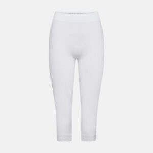 Seamless capri leggings | hvid