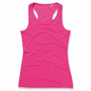 Stedman Active Sports Top For Women Rosa polyester Large Dame
