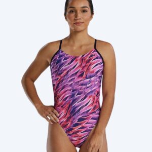 TYR badedragt til kvinder - Durafast Elite Falcon - Lilla/pink