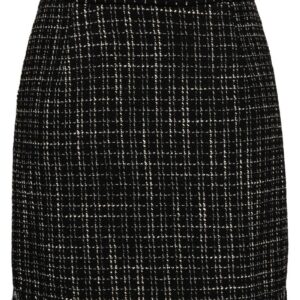A-View - Nederdel - Diana Boucle Skirt - Black