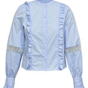 A-View - Skjorte - Katerina Shirt - Light Blue