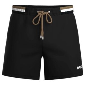 BOSS Badebukser Atoll Swim Shorts Sort polyester Small Herre