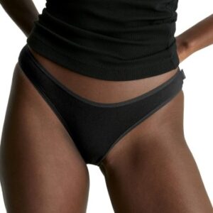 Calvin Klein Trusser 3P Ideal Cotton Bikini Briefs Sort bomuld XX-Large Dame