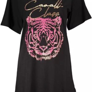 Cavalli Class Sort Bomuld Tops & T-Shirt