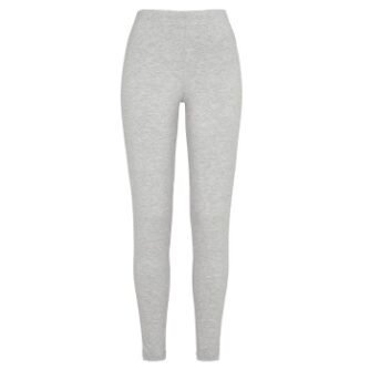 Damella Bamboo Leggings Grå bomuld Small Dame