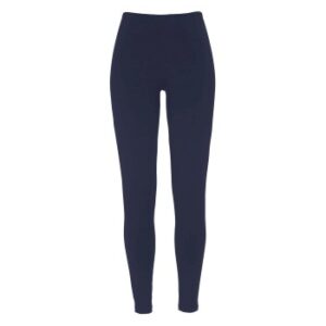 Damella Bamboo Leggings Marineblå bomuld Small Dame