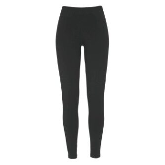 Damella Bamboo Leggings Sort bomuld Small Dame