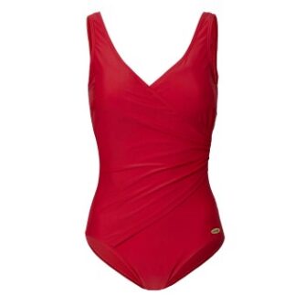 Damella Julia Basic Swimsuit Rød 56 Dame