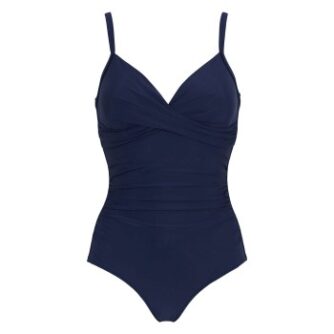 Damella Tara Swimsuit Marineblå 36 Dame