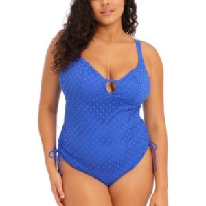 Elomi Bazaruto Non Wired Swimsuit Blå polyamid H 80 Dame