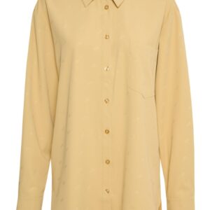 Gestuz - Skjorte - LoginaGZ LS Shirt - Dried Moss