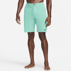 Nike Flow-hybridbadeshorts (23 cm) til mænd - grøn