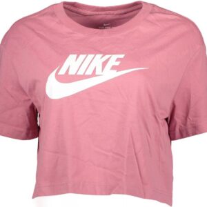 Nike Sportswear Essential Cropped Tshirt Damer Kortærmet Tshirts Pink Xs