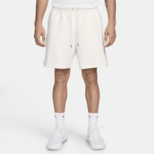 Nike Sportswear Tech Fleece Reimagined-fleeceshorts til mænd - hvid